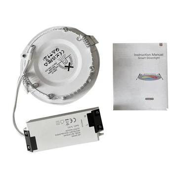 Zigbee Doodle Smart Home LED 6 Вт Светильник Rgb Теплый Холодный Свет Приложение Таймер Пульт Дистанционного Управления Тонкий Точечный Свет