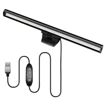 Новый USB LED Светильник Настольные лампы с регулируемой яркостью Монитор Панель подсветки экрана ноутбука Светодиодная настольная лампа для защиты глаз Лампа для чтения