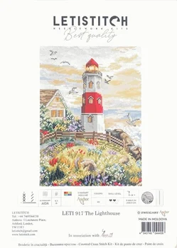 Приморский маяк 30-37 DIY Home Fun Набор для вышивания крестиком Наборы для рукоделия Наборы для вышивки в новом стиле