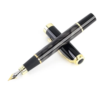 Роскошная металлическая авторучка Iraurita с тонким пером 0,5 мм, чернильные ручки с сетчатым рисунком, канцелярские принадлежности для письма, подарки для офиса школьников