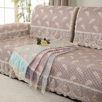 Стильный льняной чехол для дивана в европейском стиле, Удобная нескользящая Мягкая подушка для дивана, подушка для спинки, комбинированный комплект подлокотников